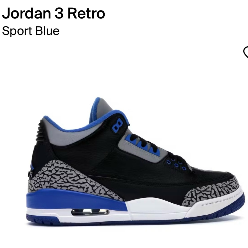Jordan 3 size 11.5
